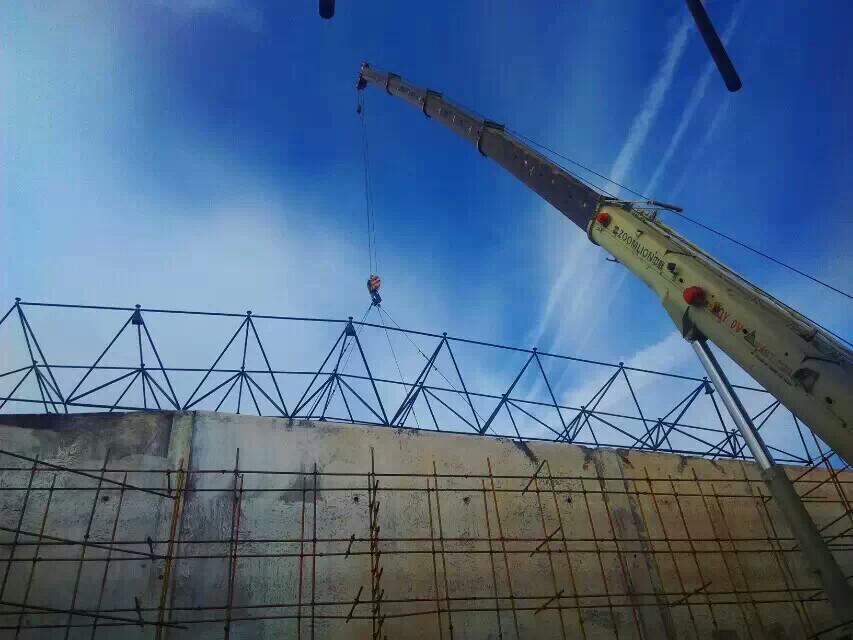 河北区食堂网架结构工程